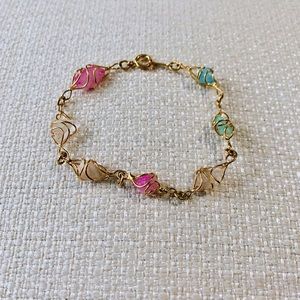 Vintage Multi Colored Stone Bracelet